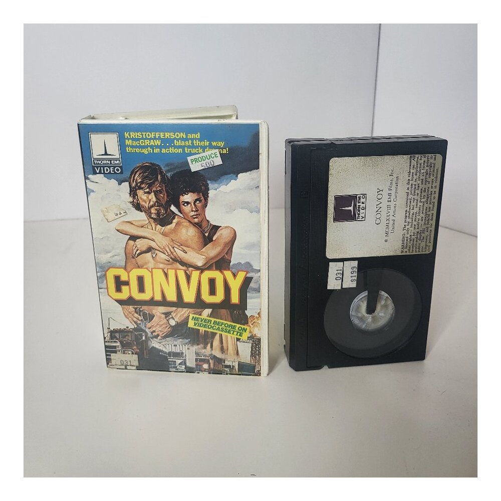 CONVOY Beta Betamax (Not VHS) Movie Kris Kristofferson Thorn EMI Video Tape